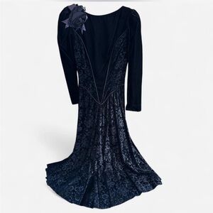 Jessica McClintock vintage 80’s dress size S fairygoth renaissance Whimsigoth